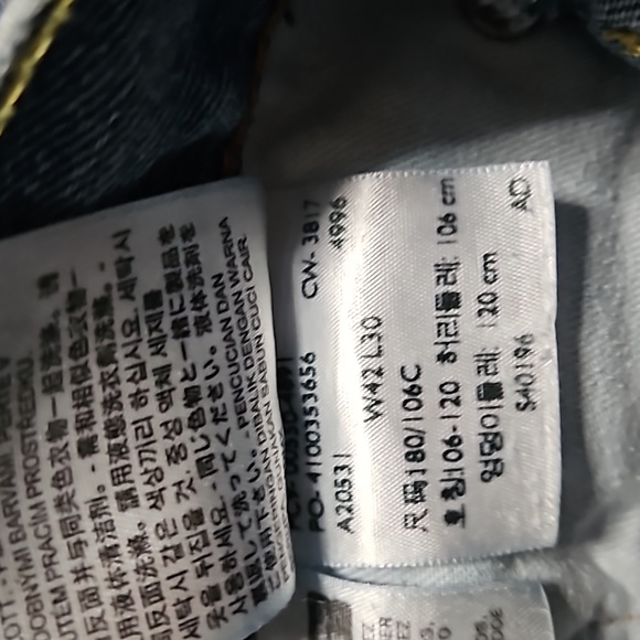 Levi's, 550, red tab, 42/30, denim,  jeans, cotton - Picture 8 of 15